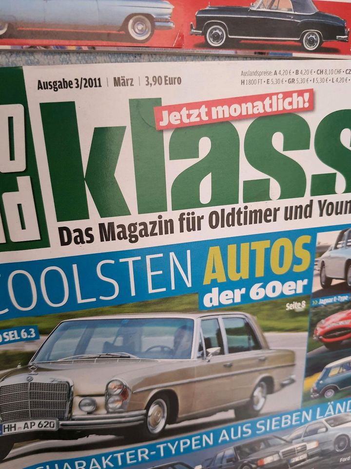 Auto Bild Klassik Magazin 2008-2011 Jahr. in Bad Lauterberg im Harz