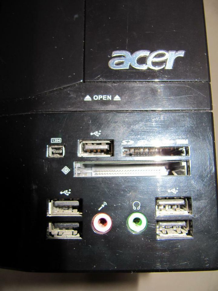 Acer Asus Slim Tower Motherboard mit Gehäuse in Rehlingen-Siersburg