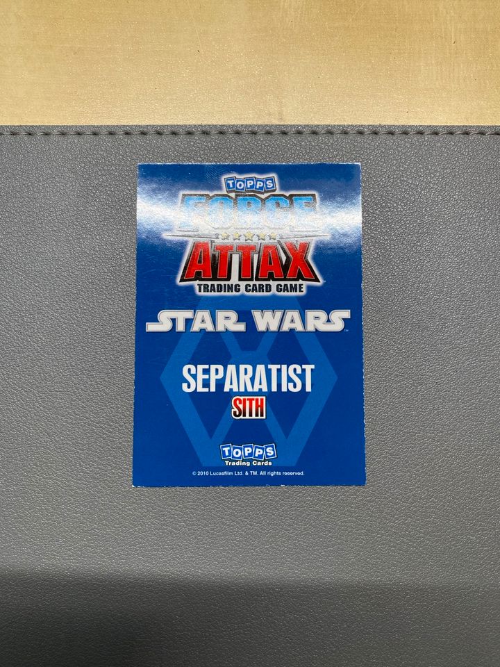 Star Wars Force Attax 1 | Force Meister Darth Sidious Nr. 184 in Nürnberg (Mittelfr)