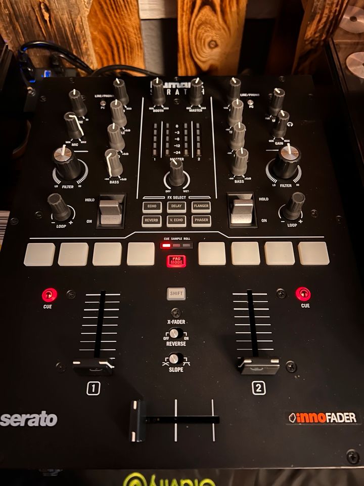 Dj Setup Pioneer PLX 500+ Numark Scratcher + MWM Phase in Schermbeck