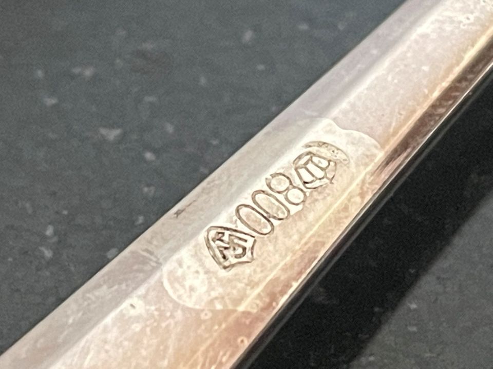 Antik Silber 800 Lutz & Weiss Besteck Set Messer Gabel Löffel in Hagen