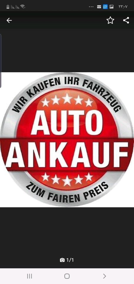 Wir Kaufen Fahrzeuge aller Art ‼️ in Saarbrücken