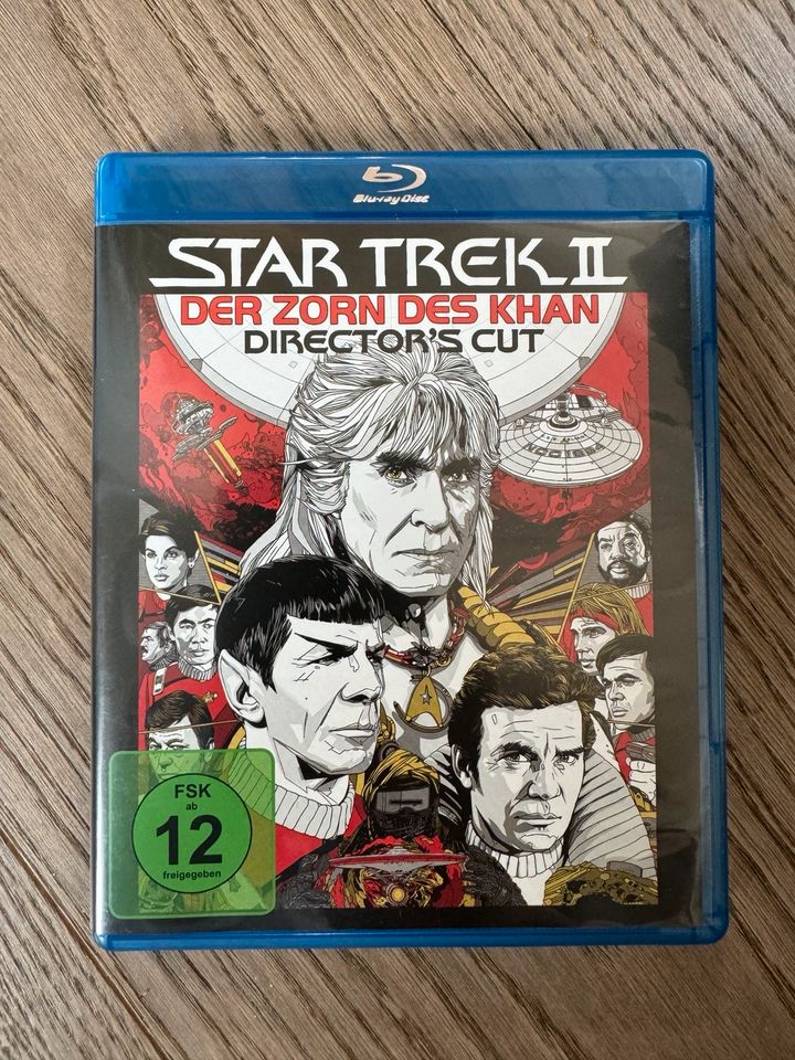 Aquaman und Star Trek 2 Zorn des Khan Bluray in Wertach