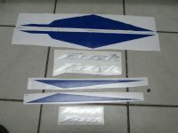 1 Satz Aufkleber Yamaha Fazer Facelift - Farbe blau / silber Bayern - Bindlach Vorschau