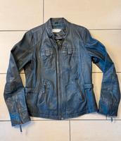 Sehr coole Lederjacke in grün, Bikerstyle, neuwertig Gr. 40 Bremen - Horn Vorschau