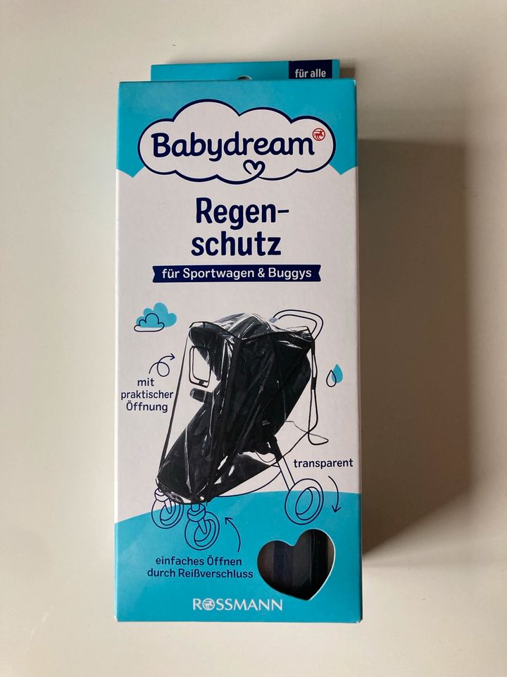 Babylove Regenschutz für Sportwagen & Buggys, NEU, OVP in Eriskirch