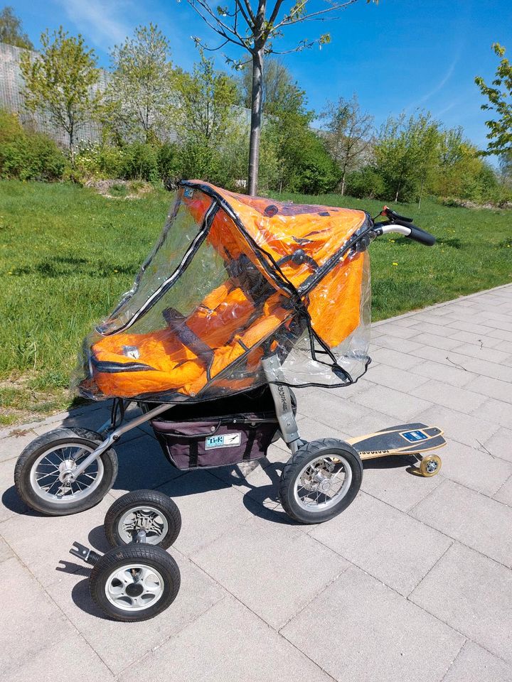 TFK Joggster III Kindersportwagen Kinderwagen Luftreifen in Poing