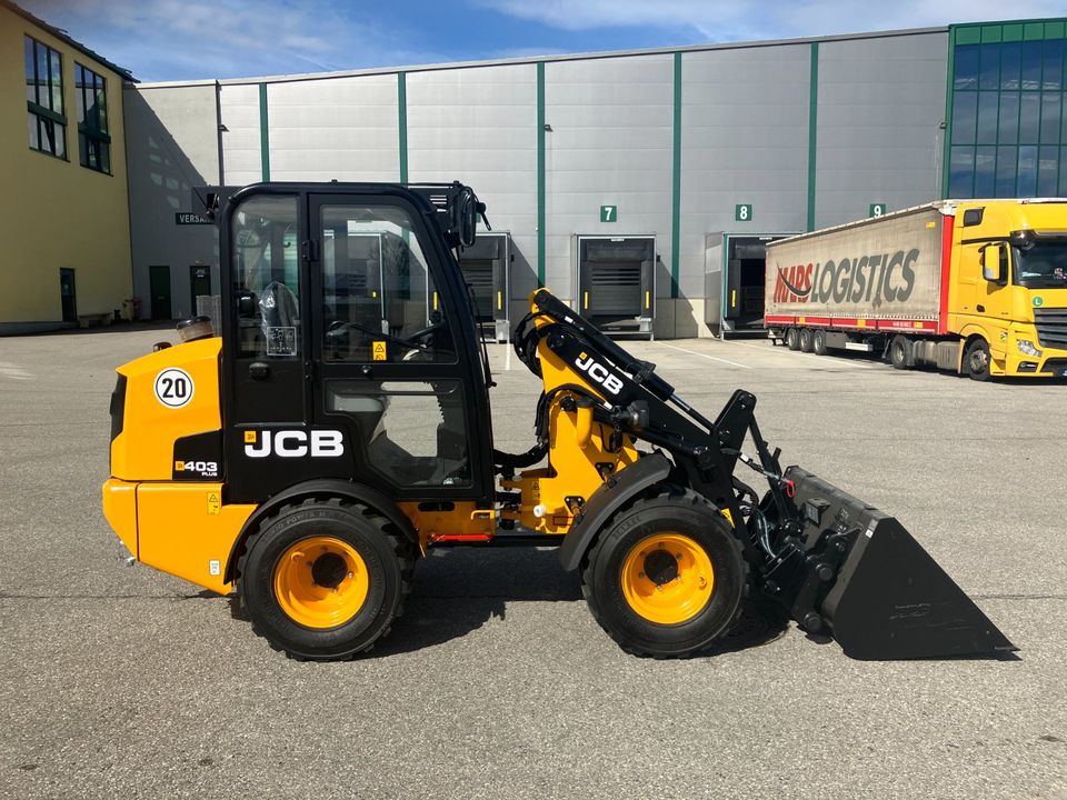 JCB Hof- und Kompaktlader 403 Agri-Plus 20km/h 50PS Kabine Neu in Kirchdorf b Haag i OB