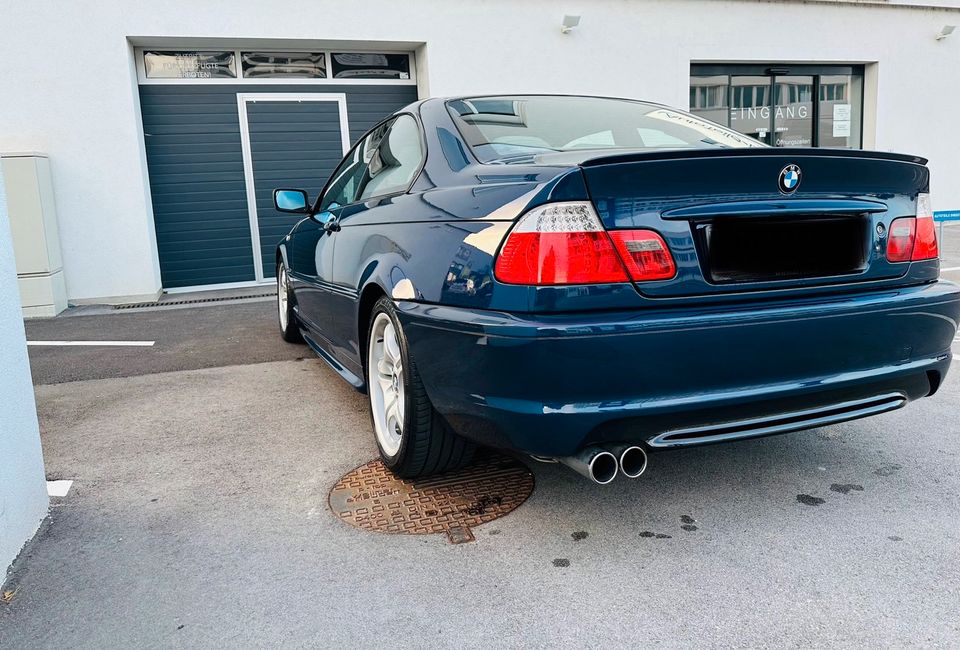 E46 Coupé 330 Cd M Paket ab Werk/Mysticblau/Schalter in Freilassing