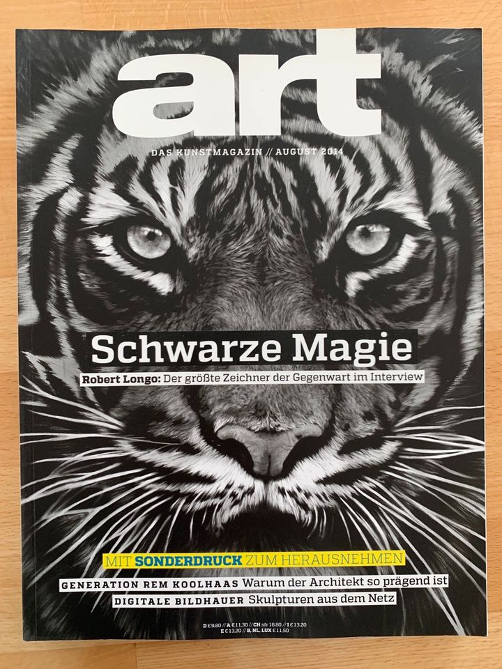 ‼️ 3 Art Das Kunstmagazin 2014 Magie Liebe Foto Magie Nachbar in Landshut