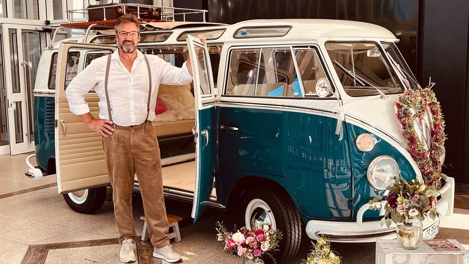 Oldtimer mieten, VW Bulli, T1 Samba, Hochzeitsauto, Brautwagen in Stade