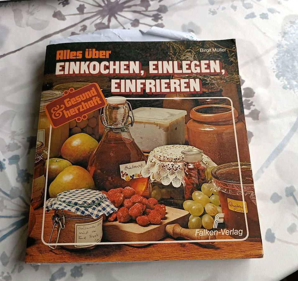 Einkochen, einlegen, einfrieren Buch in Marsberg