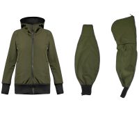 3in1 Tragejacke Damen Softshell L/XL 40/42 leicht gefüttert khaki Bayern - Durach Vorschau