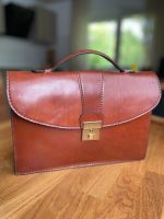 Aktentasche Aktenkoffer Tablettasche Ipad Tasche cognac Leder neu Baden-Württemberg - Lörrach Vorschau