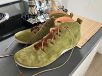 Think! Schnürschuhe Lederschuhe Wildleder grün Gr. 41 Bayern - Hammelburg Vorschau