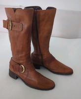 Echtleder Stiefel für breitere Waden Sachsen - Elterlein Vorschau
