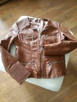 Damen Kunstlederjacke braun Gr. M Brandenburg - Fürstenwalde (Spree) Vorschau