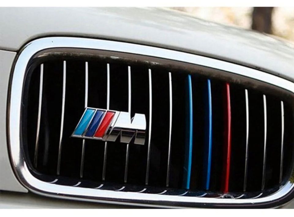 BMW M3 Metall Grill halterung M Wappen Kühlergrill Emblem Logo