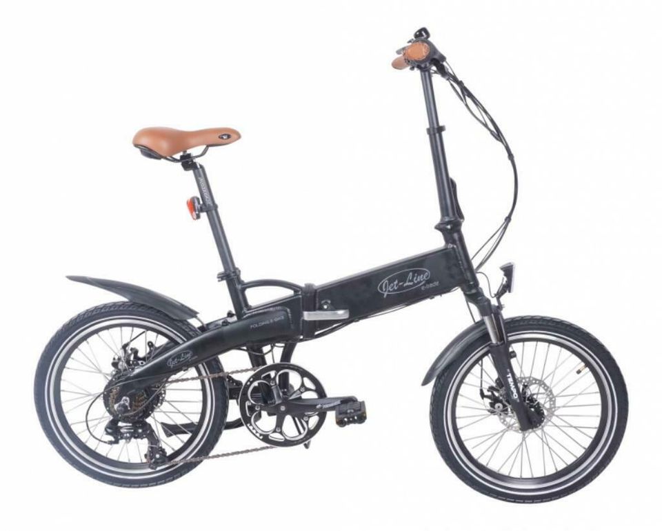 Jet-Line Klapprad E-bike im retro Design in schwarz 799€* Aktion in Herbertingen