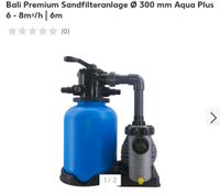 *NEU* Sandfilteranlage aqua 6 plus Thüringen - Saalfeld (Saale) Vorschau