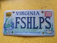 Virginia original Graphic Plate "Friend of the Chesapeake" Hessen - Wabern Vorschau