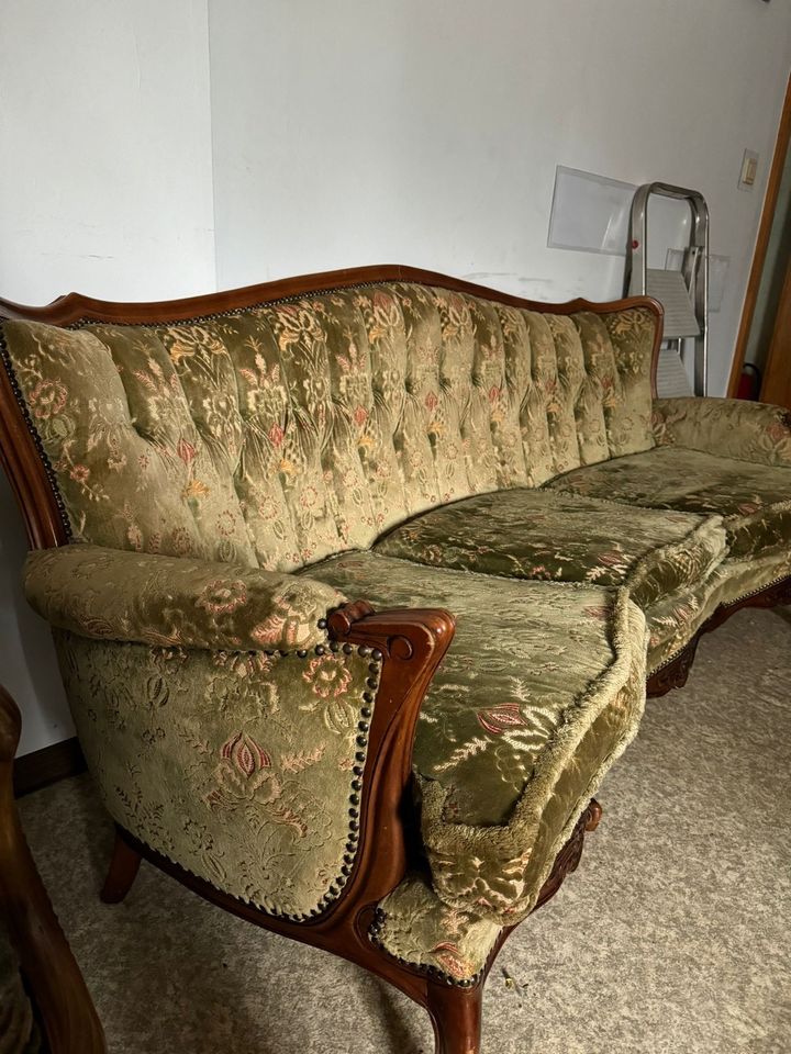 2x antik sofa, 2x antik sessel in Karben