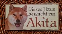 Hundeschild aus Holz neu Dresden - Gruna Vorschau