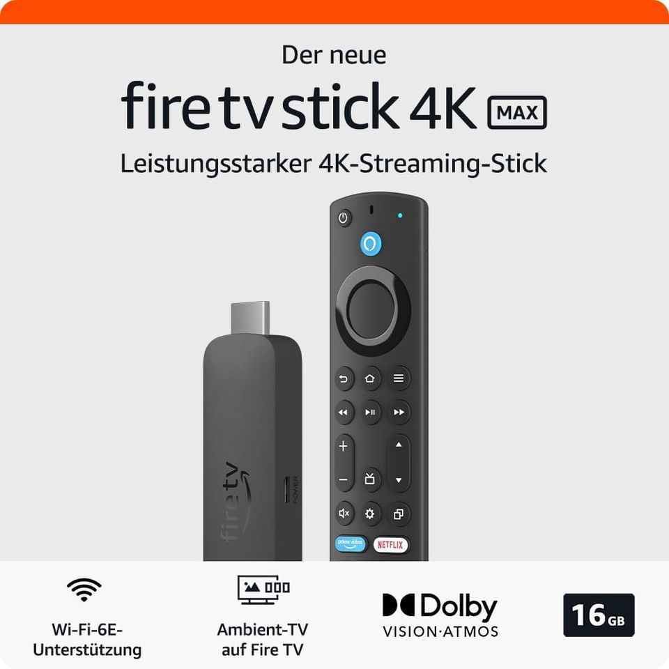 Der neue Amazon Fire TV Stick 4K Max ### NEU ### in Bad Sassendorf