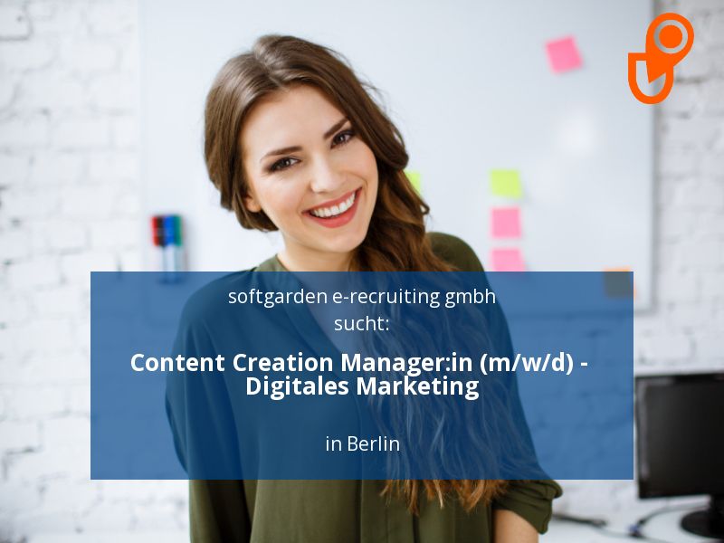 Content Creation Manager:in (m/w/d) - Digitales Marketing | Berli in Berlin
