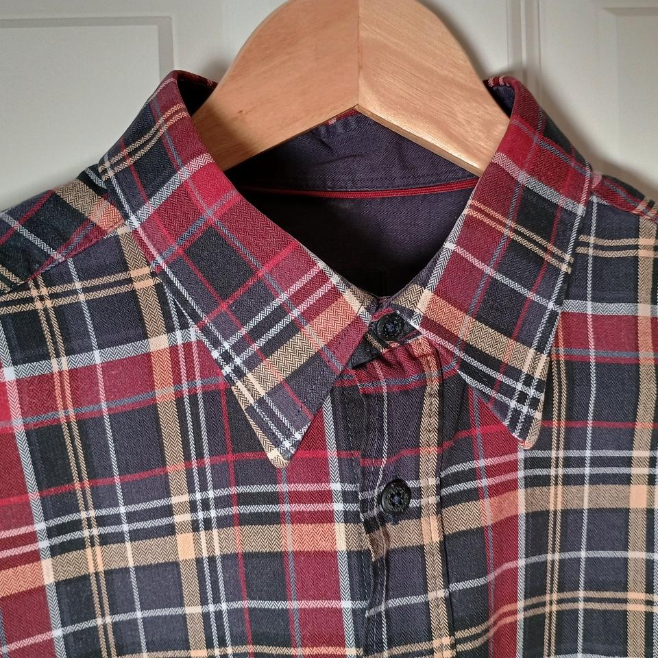Walbusch Herren Langarm Comfort Hemd | Gr. L 41/42 | Tartan-Karo in Holzkirchen