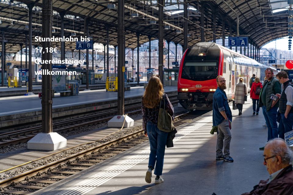 Umsteigen zum Zugbegleiter/ Fahrkartenkontrolleur in /um Unna und 2900€ - 3750€ monatliches Gehalt verdienen in Unna