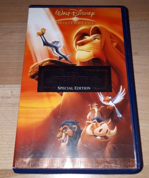 Videofilm VHS Kassette Original Walt Disneys Der König der Löwen in Osnabrück