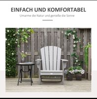 Gartenstuhl, ergonomisches Design, wetterfest, 75 x 87 x 90 cm Hessen - Kassel Vorschau
