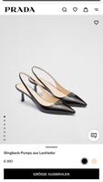 Prada Slingback Pumps Schuhe Neu Highheels nagelneu Original Wandsbek - Hamburg Tonndorf Vorschau