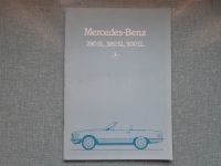 Mercedes-Benz 280 380 500 SL R107 Prospekt 11/1983 Bayern - Simbach Vorschau