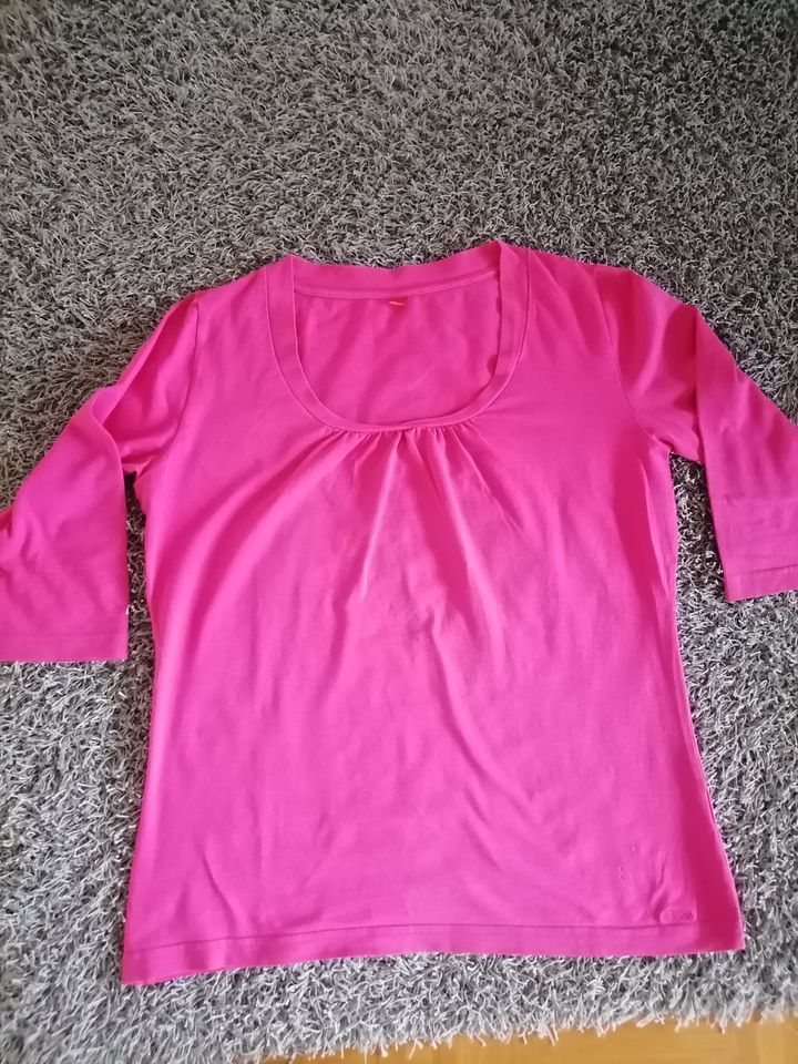 STREET ONE T-Shirts pink u. lila, Gr. 42, neu in Mudau