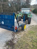 Tieflader Baggerhänger Holzhänger kein Miststreuer Ladewagen Baden-Württemberg - Stimpfach Vorschau