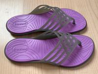 Graceland Flipflops Gr. 39 Grau Lila Hessen - Ober-Mörlen Vorschau