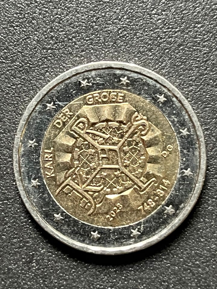 2€ Münze Karl der Große 748-814 2023 in Harsewinkel - Greffen