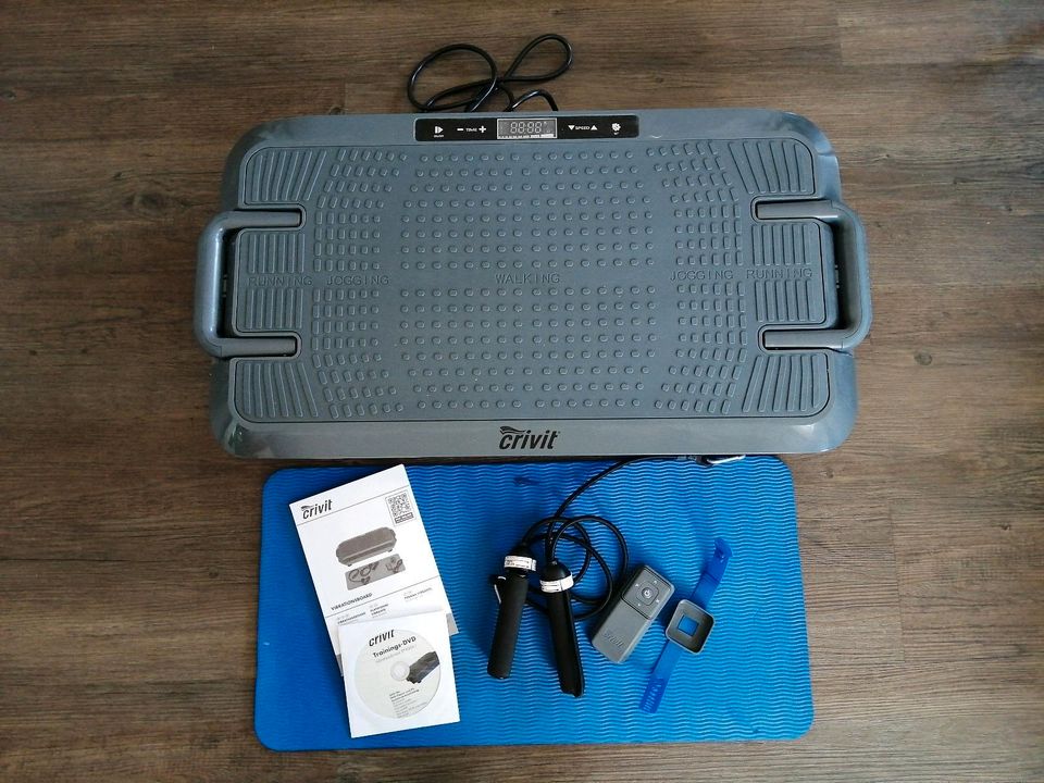 ** Crivit Vibrationsboard /Fitnessplatte / Vibrationplatte ** in Hosenfeld