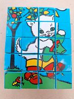 DDR Plastikwürfel Puzzlespiel Hessen - Modautal Vorschau