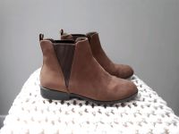 WIE NEU * Stiefeletten 38 Velours braun Schleswig-Holstein - Bad Bramstedt Vorschau