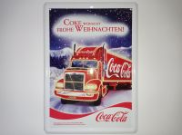 Coca Cola Coke Blechschild Weihnachten Truck Weihnachtstruck LKW Nordrhein-Westfalen - Troisdorf Vorschau