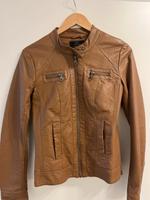 „Only“ Damen Lederjacke Braun/Camel Niedersachsen - Delmenhorst Vorschau