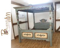 Voglauer Himmelbett Himmel Schlafzimmer Doppelbett blau 1999€* Hessen - Fulda Vorschau