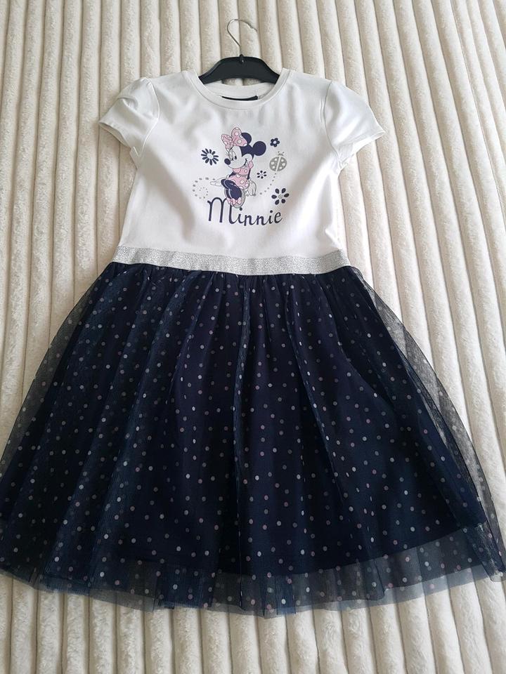 Mädchen Sommerkleid  gr.128 neu  Disney Minnie Mouse in Nauen