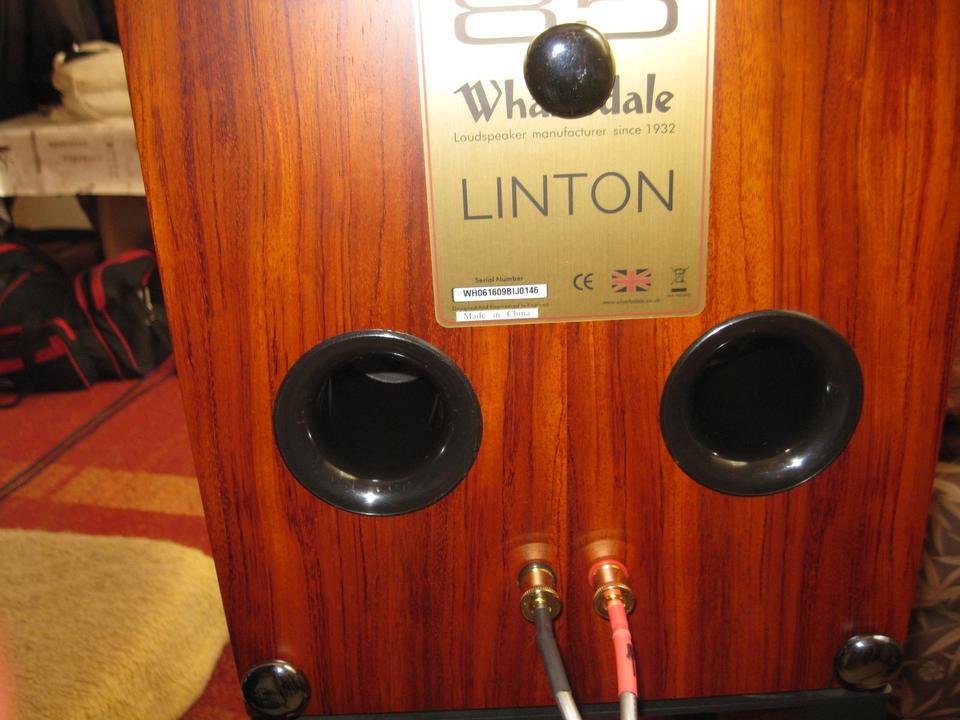 Wharfedale Linton mit orig. Ständer und Biophotone Regulatoren in Großkrotzenburg