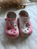 Sahara Clogs wie Crocs Camouflage rosa türkis 23 Hessen - Rimbach Vorschau