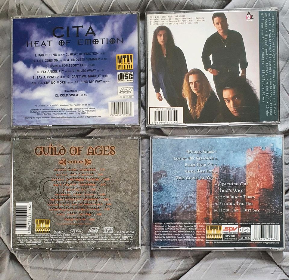 Cita / Guilt of Ages CDs 4 Stück in Heroldsberg