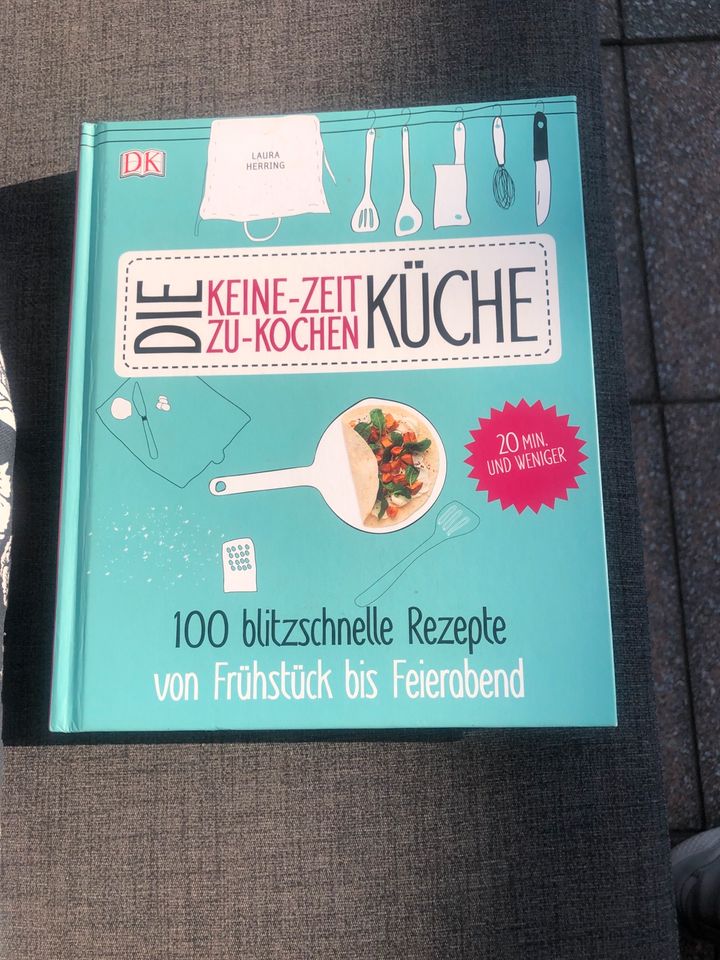 DK Die Keine-Zeit-zu-kochen Küche Rezepte Buch in Sachsenhagen